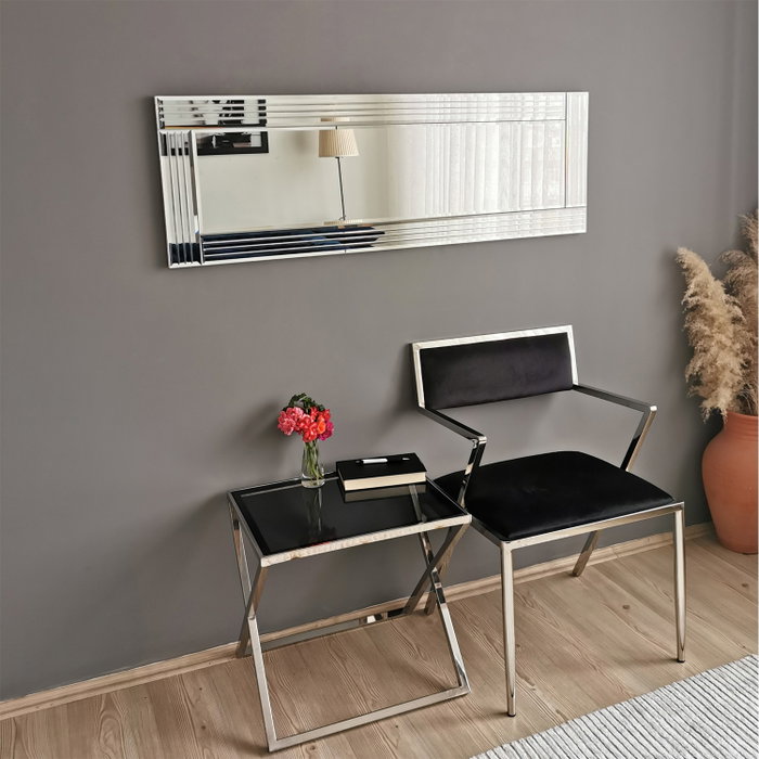Hanah Home Espejo Moderno A303Y Plata Hanah Home Espejo Moderno A303Y Plata
